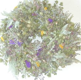 Summer's Fresh Herbal Wreath