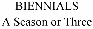Biennials