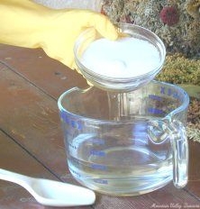 Mixing Lye with Water
