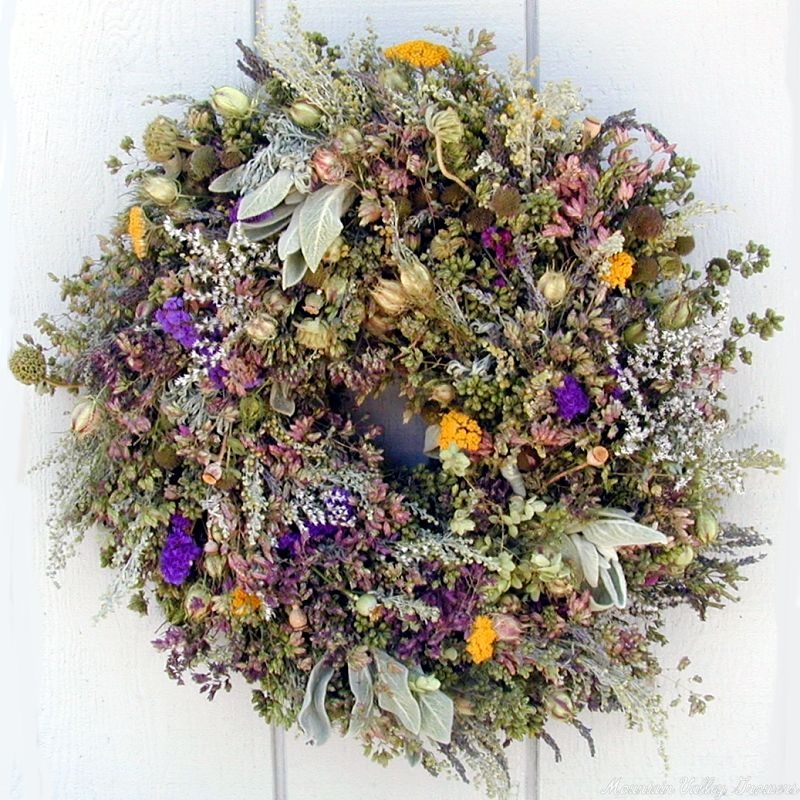 Beautiful herbal wreath
